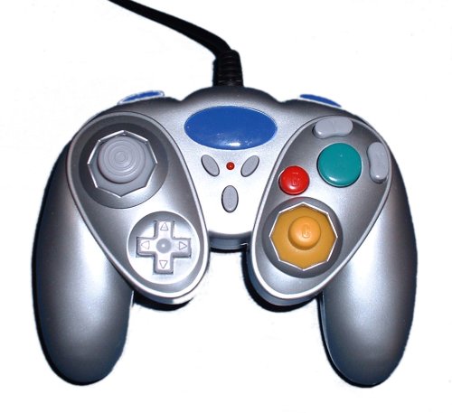 Large picture of GameCube controller (budget, platinum)