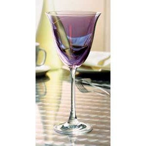 Large picture of 4-piece wine glass set (purple)